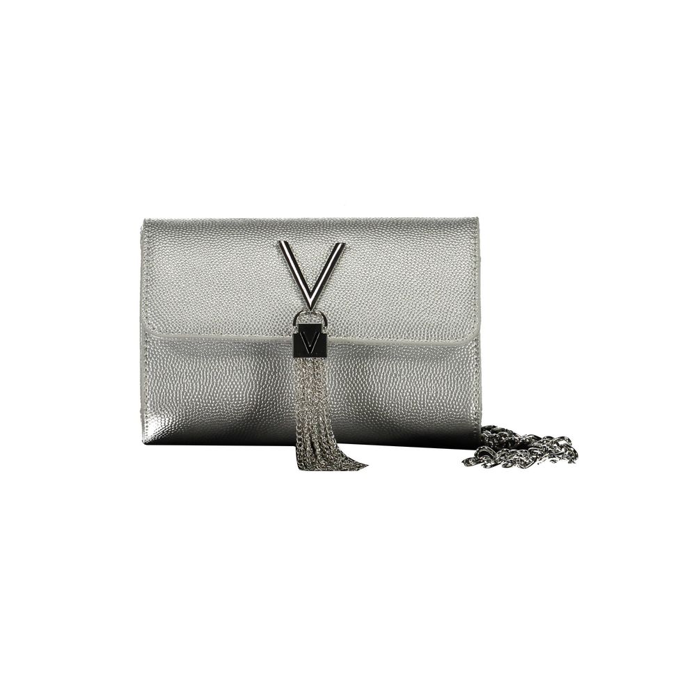 Mario Valentino Argento Polyurethane Women's Handbag Mario Valentino