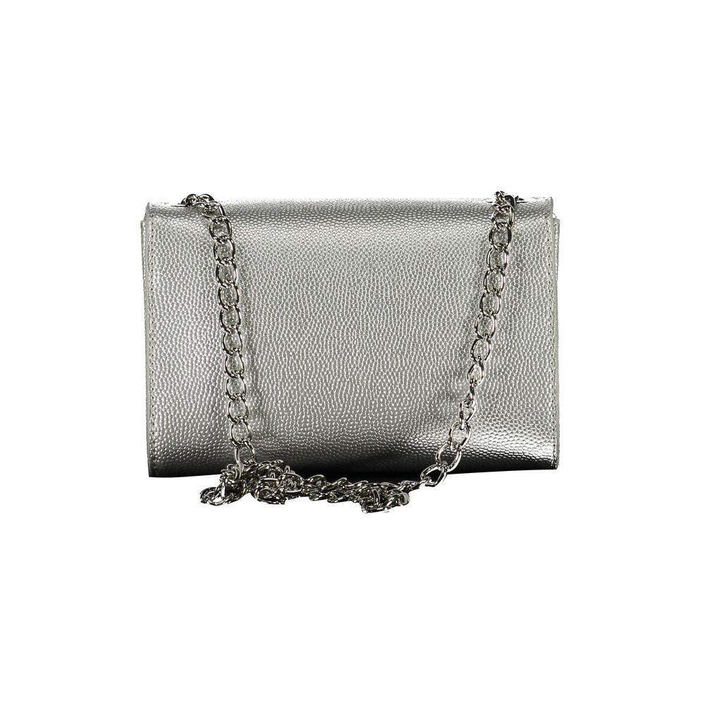 Mario Valentino Argento Polyurethane Women's Handbag Mario Valentino