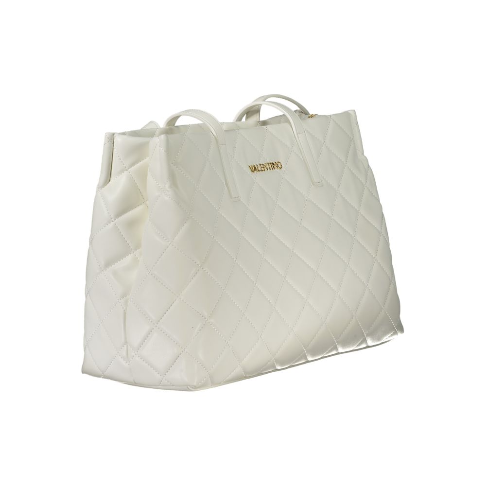 Mario Valentino Bianco Poliuretano Women Handbag Mario Valentino