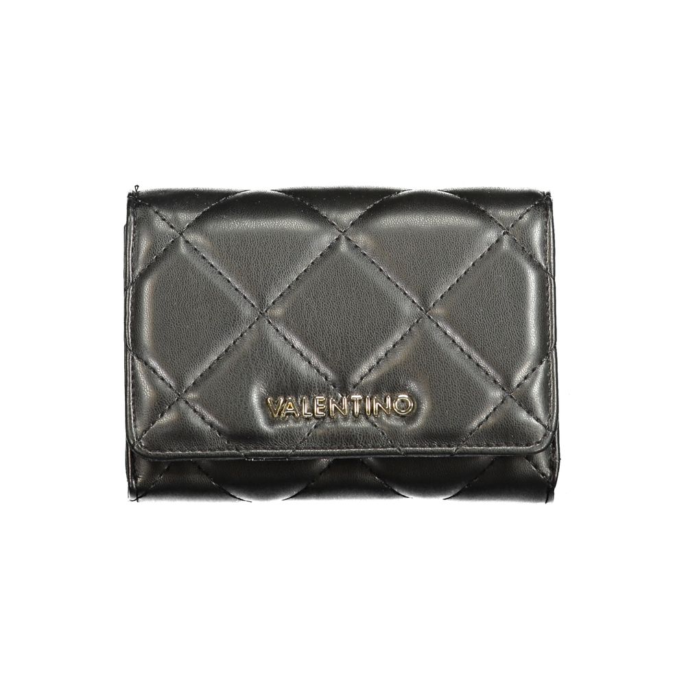 Valentino Black Polyurethane Womens Wallet Valentino