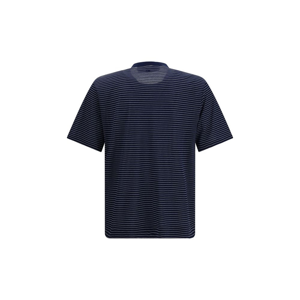Ami Paris Blue Cotton T-Shirt Ami Paris