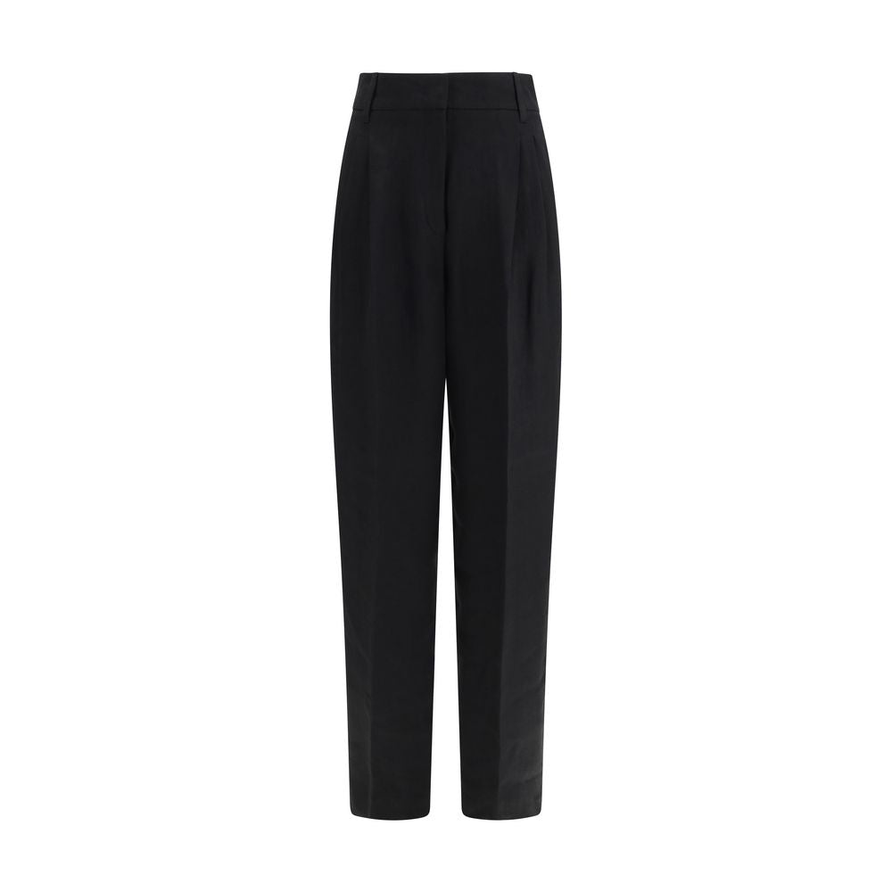 Max Mara Black Linen Pants Max Mara