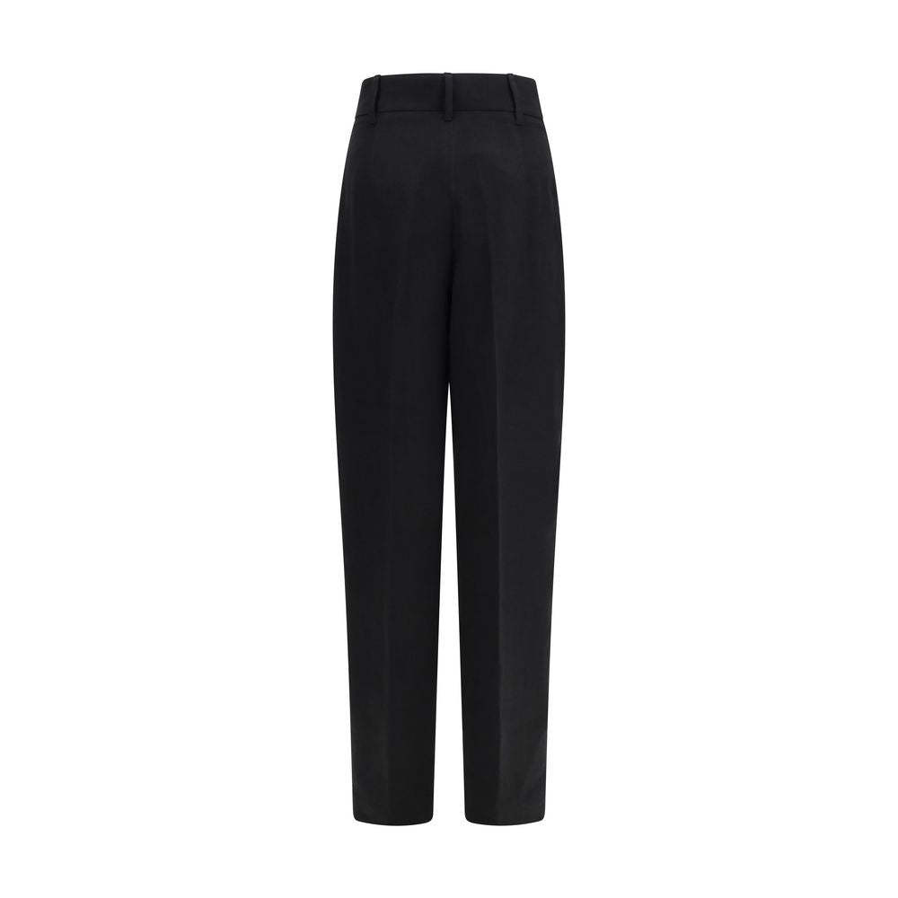 Max Mara Black Linen Pants Max Mara