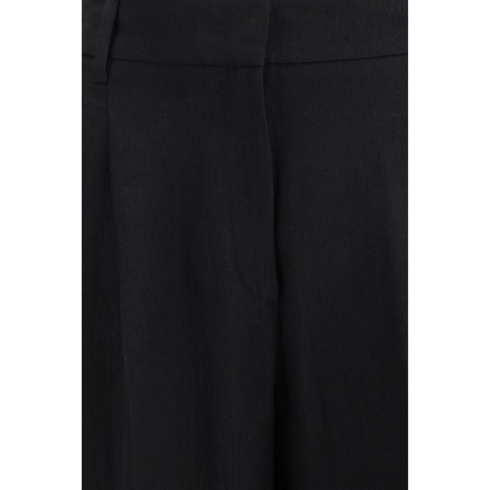 Max Mara Black Linen Pants Max Mara