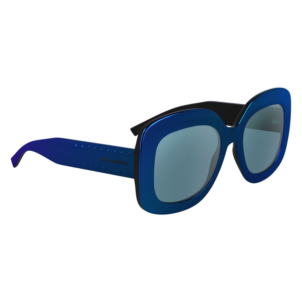 Karl Lagerfeld Blue Injected Sunglasses Karl Lagerfeld