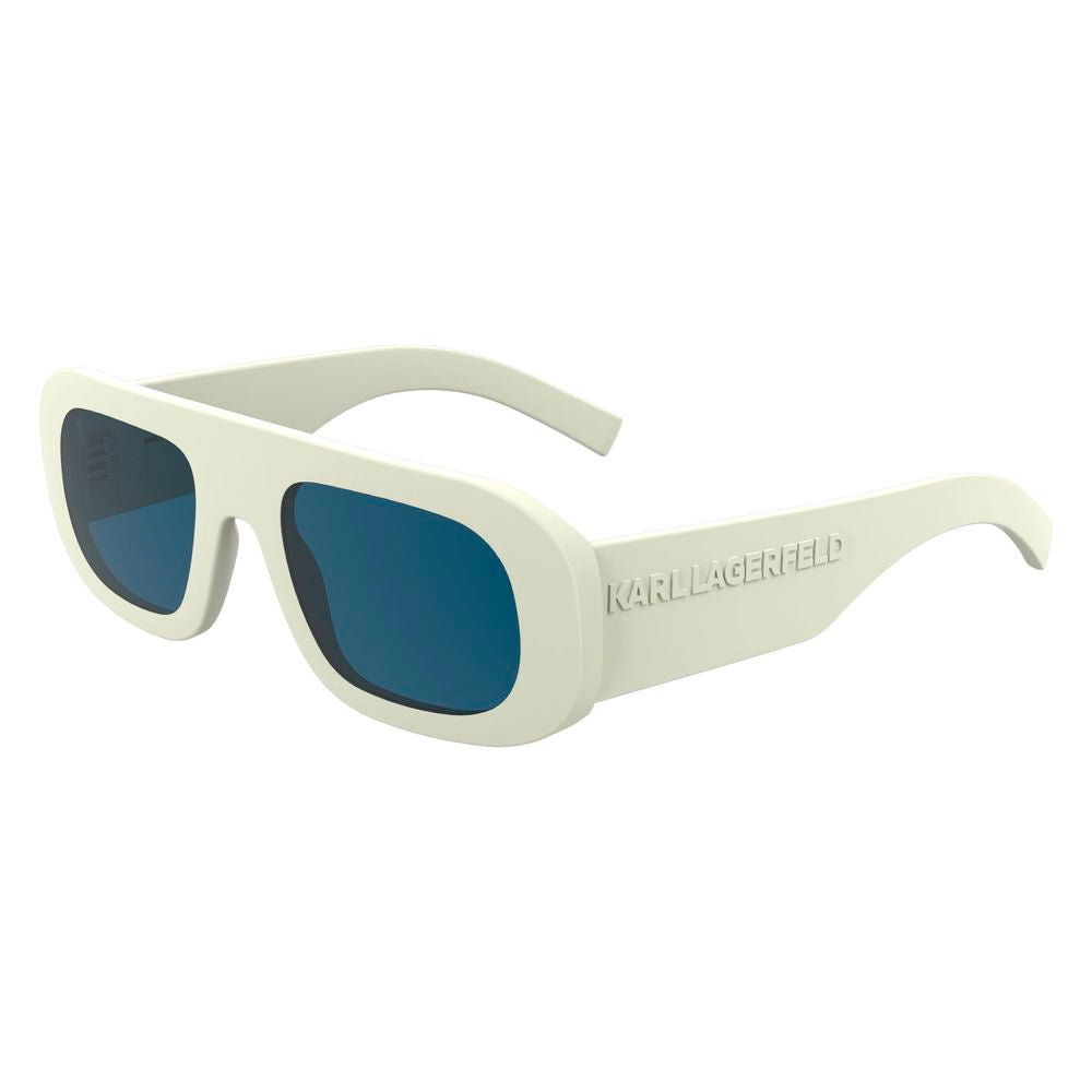 Karl Lagerfeld White Injected Sunglasses Karl Lagerfeld