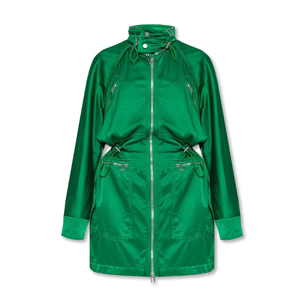 Bottega Veneta Bicolor Cotton Parka Bottega Veneta