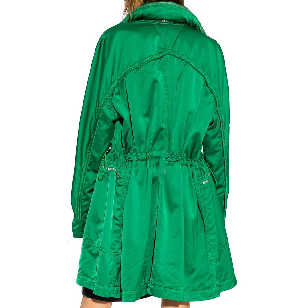 Bottega Veneta Bicolor Cotton Parka Bottega Veneta