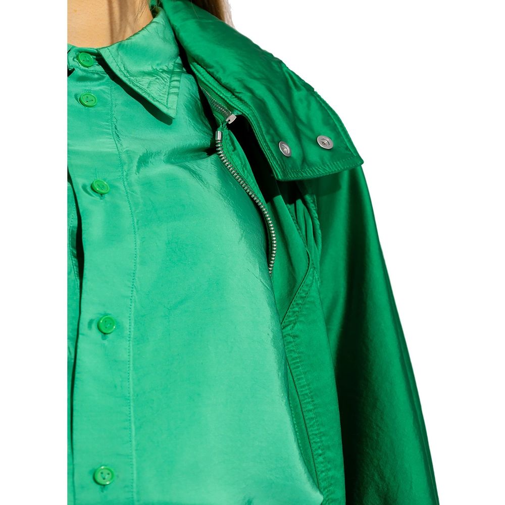 Bottega Veneta Bicolor Cotton Parka Bottega Veneta