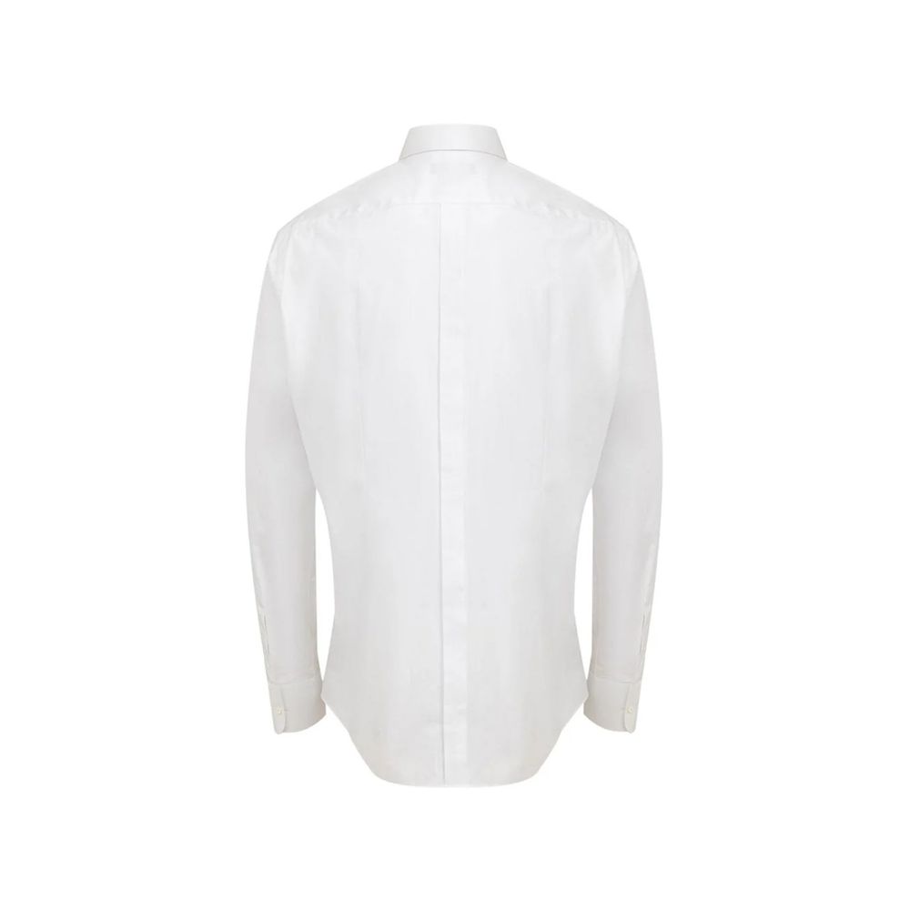 Dolce & Gabbana White Cotton Dress Shirt Dolce & Gabbana