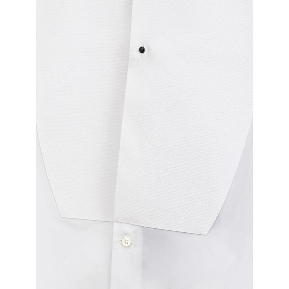 Dolce & Gabbana White Cotton Dress Shirt Dolce & Gabbana