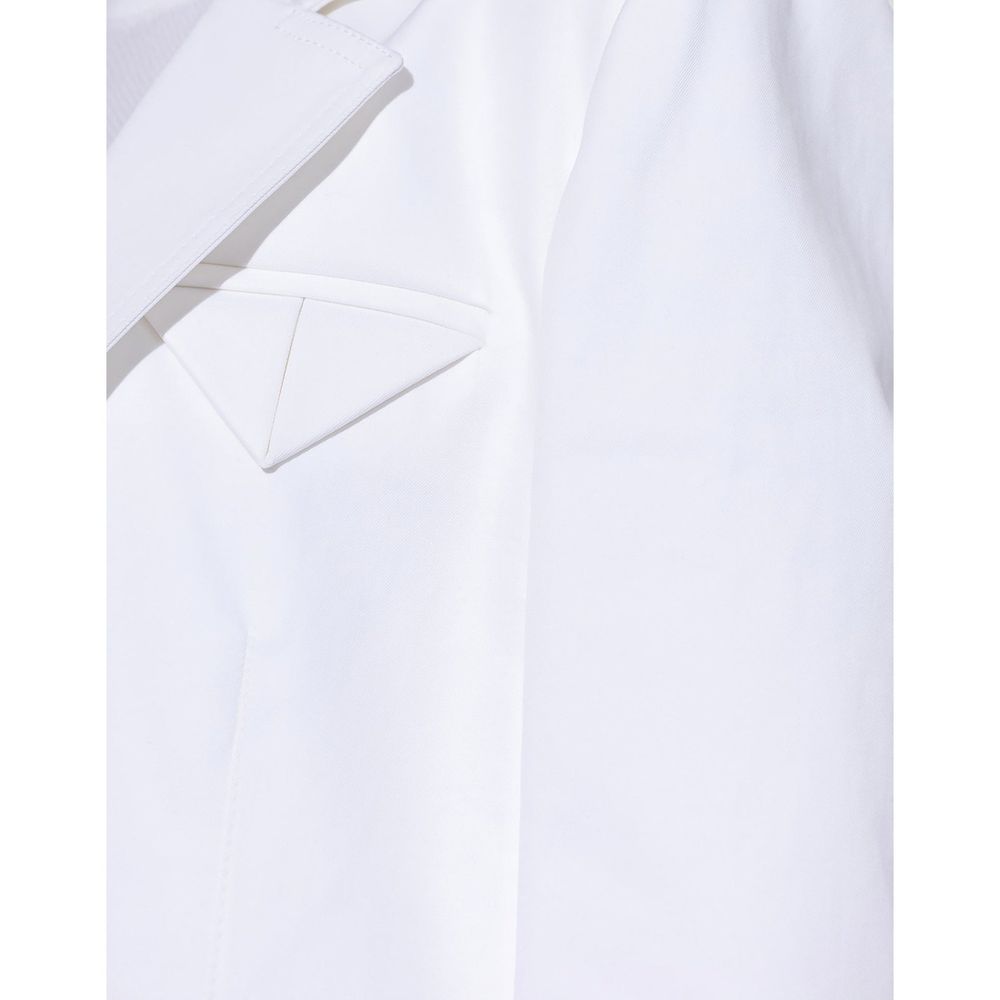 Bottega Veneta White Cotton Blazer Bottega Veneta