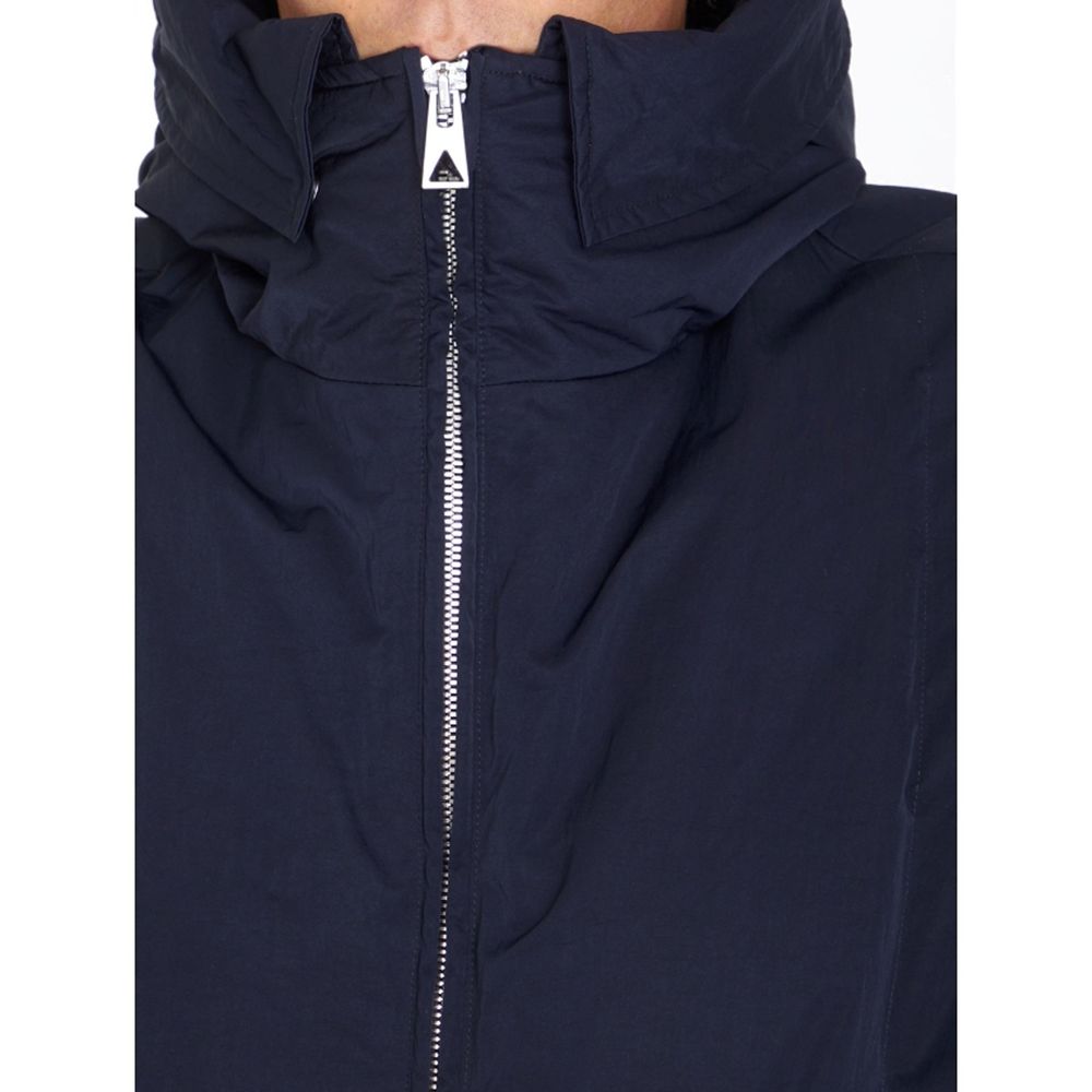 Bottega Veneta Blue Polyamide Coat Bottega Veneta