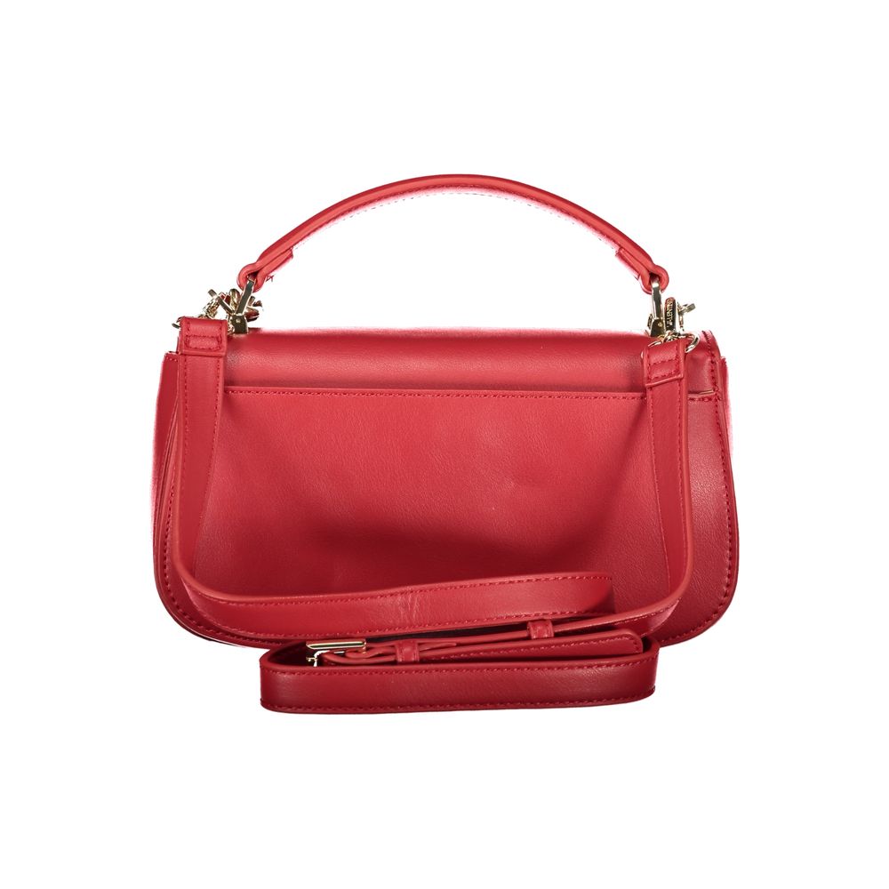 Valentino Red Polyethylene Handbag Valentino