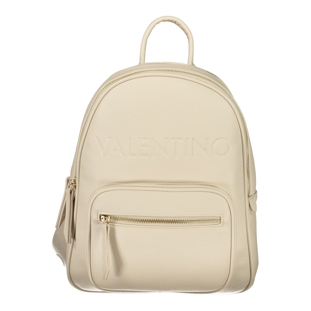 Valentino Beige Polyethylene Backpack Valentino