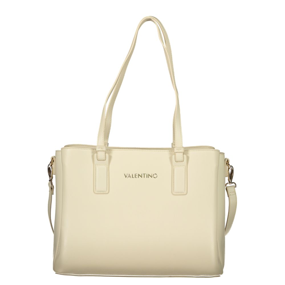 Valentino Beige Polyethylene Handbag Valentino