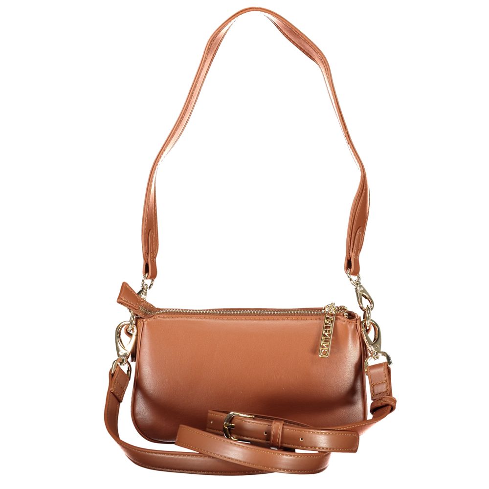 Valentino Brown Polyethylene Handbag Valentino