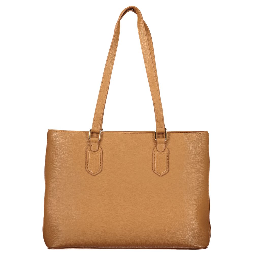 Valentino Brown Polyethylene Handbag Valentino