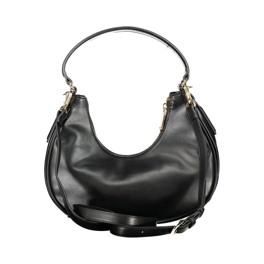 Mario Valentino Black Polyurethane Women's Bag Mario Valentino