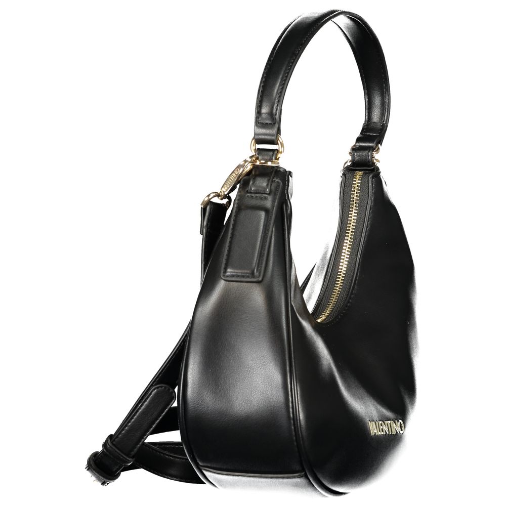 Mario Valentino Black Polyurethane Women's Bag Mario Valentino
