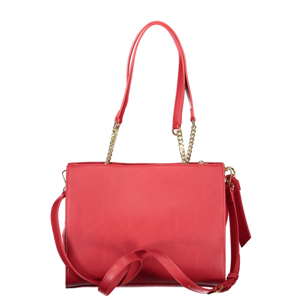 Valentino Red Polyethylene Handbag Valentino