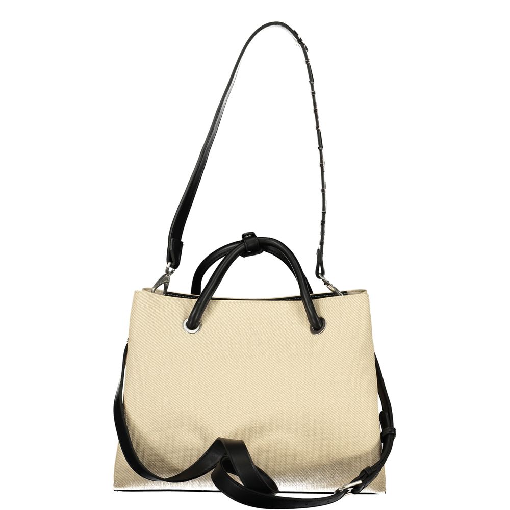 Mario Valentino Beige Polyurethane Women Bag Mario Valentino