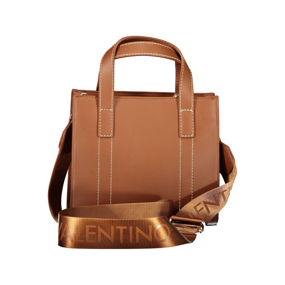 Mario Valentino Brown Polyurethane Women's Bag Mario Valentino