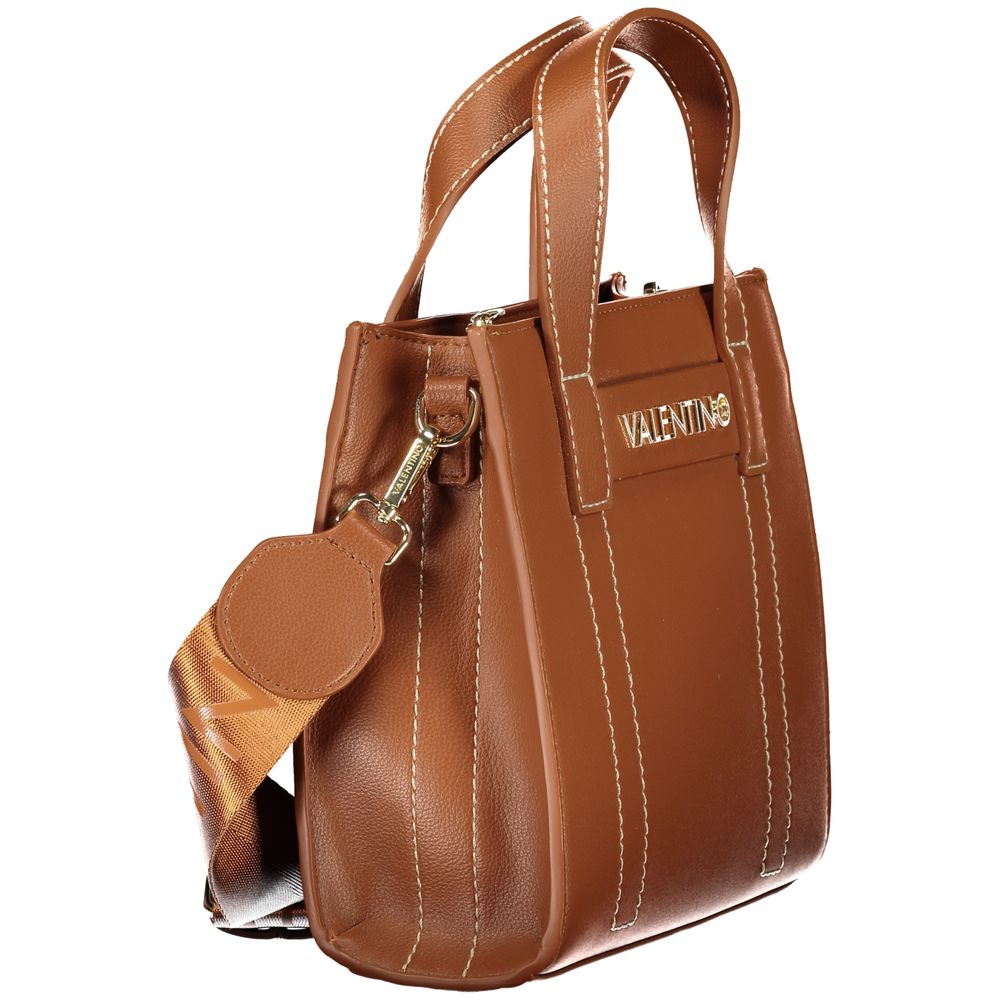 Mario Valentino Brown Polyurethane Women's Bag Mario Valentino