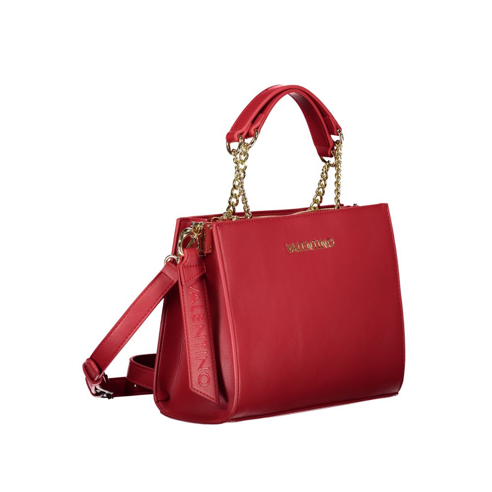 Valentino Red Polyethylene Handbag Valentino