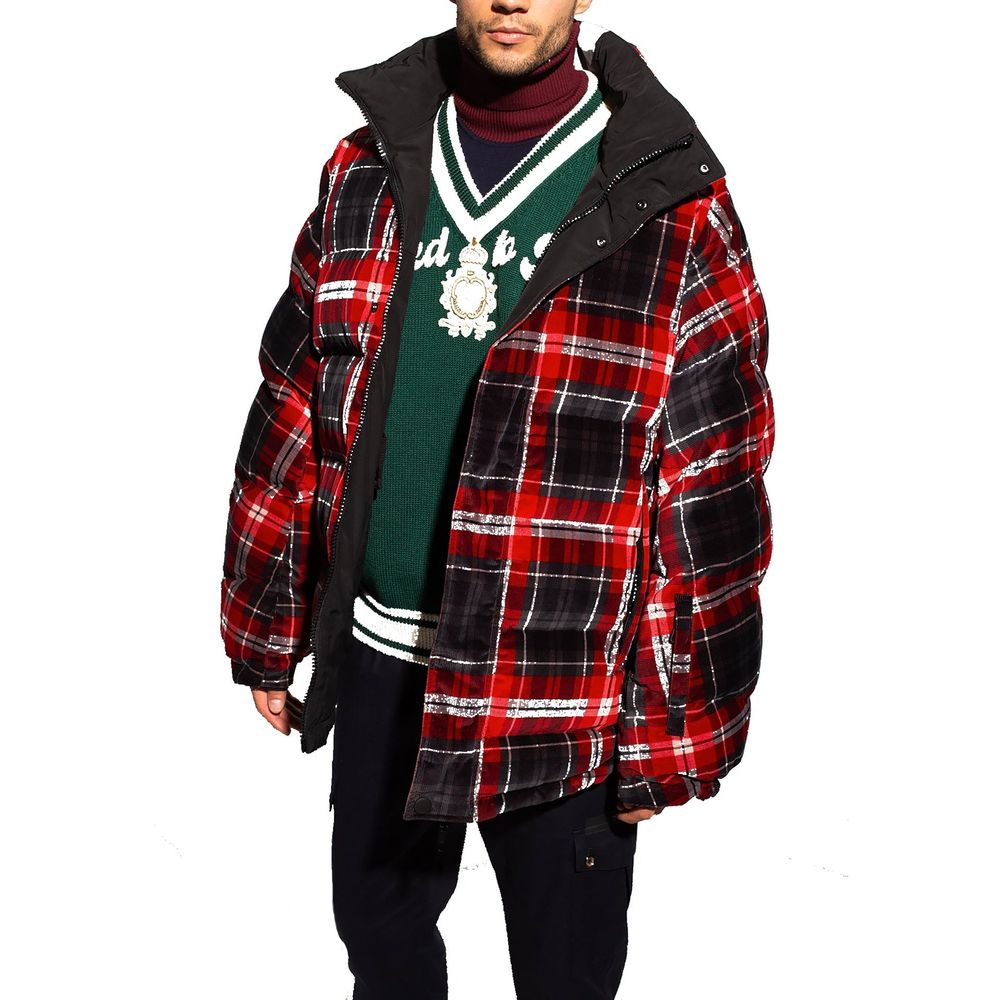 Dolce & Gabbana Black Cotton Bomber Dolce & Gabbana
