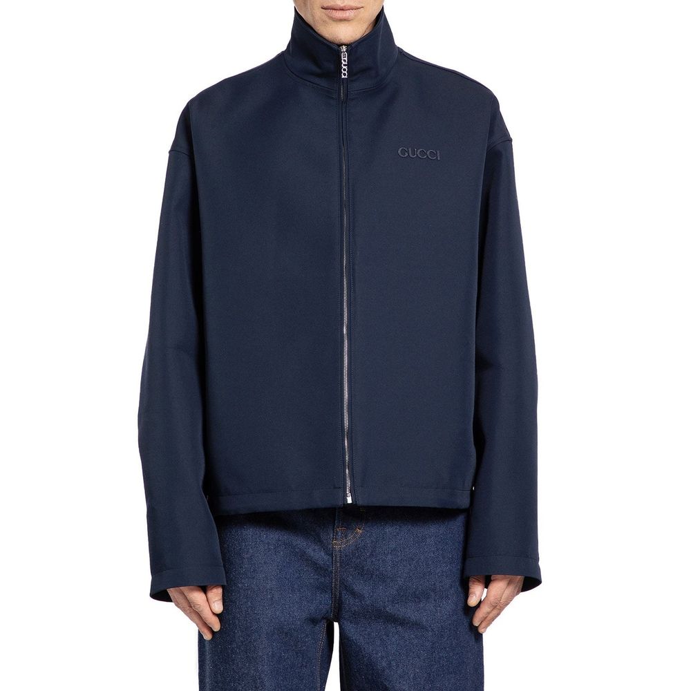 Gucci Blue Marabou Clothing Gucci