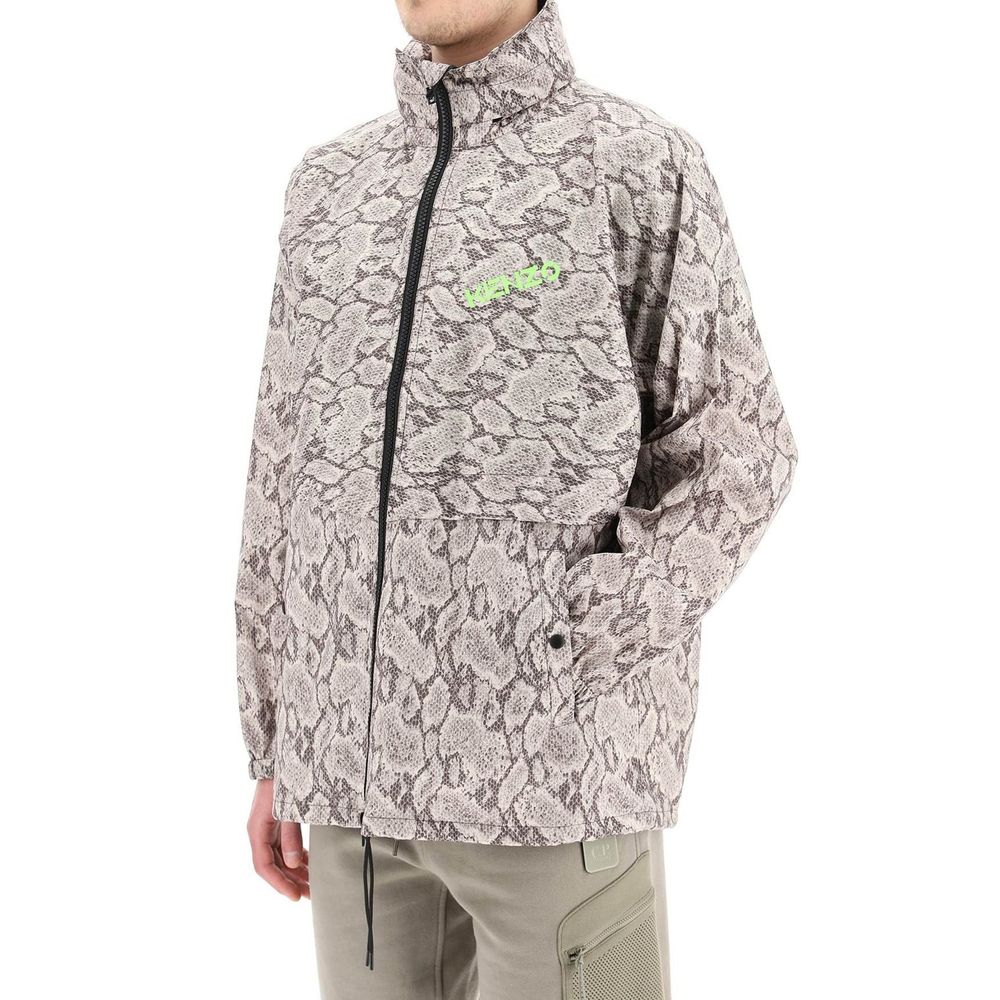 Kenzo Beige Polyester Shell Jacket Kenzo