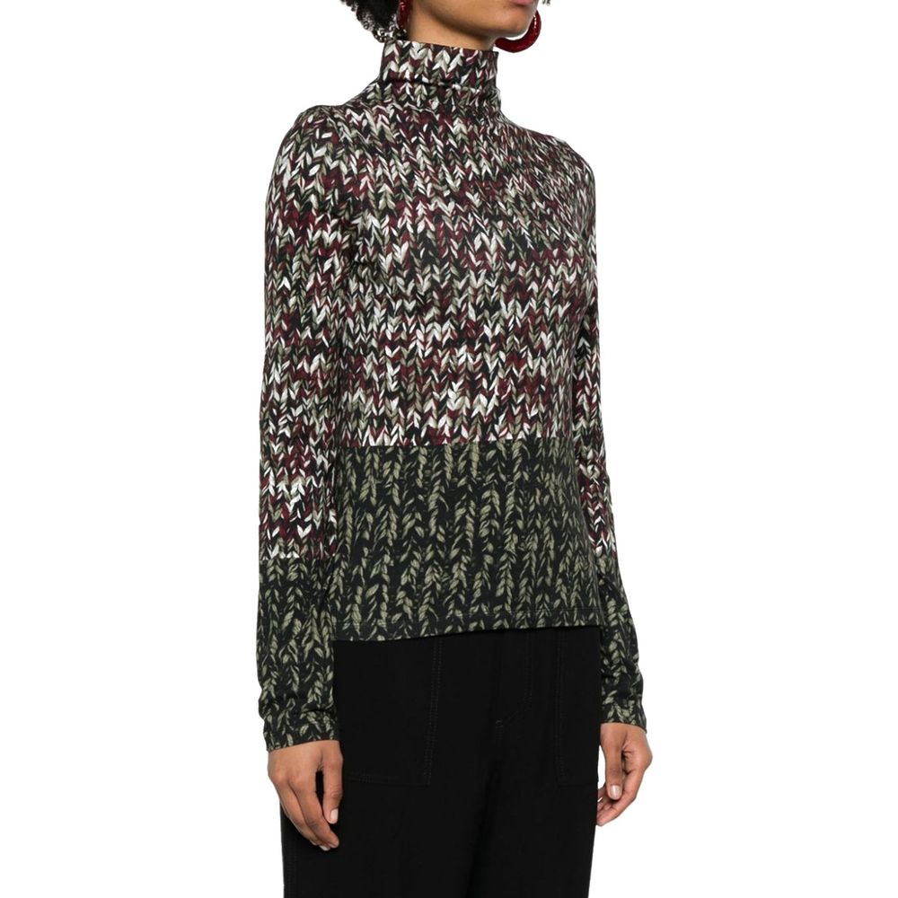 Loewe Bicolor Cotton Long Sleeve T-Shirt Loewe