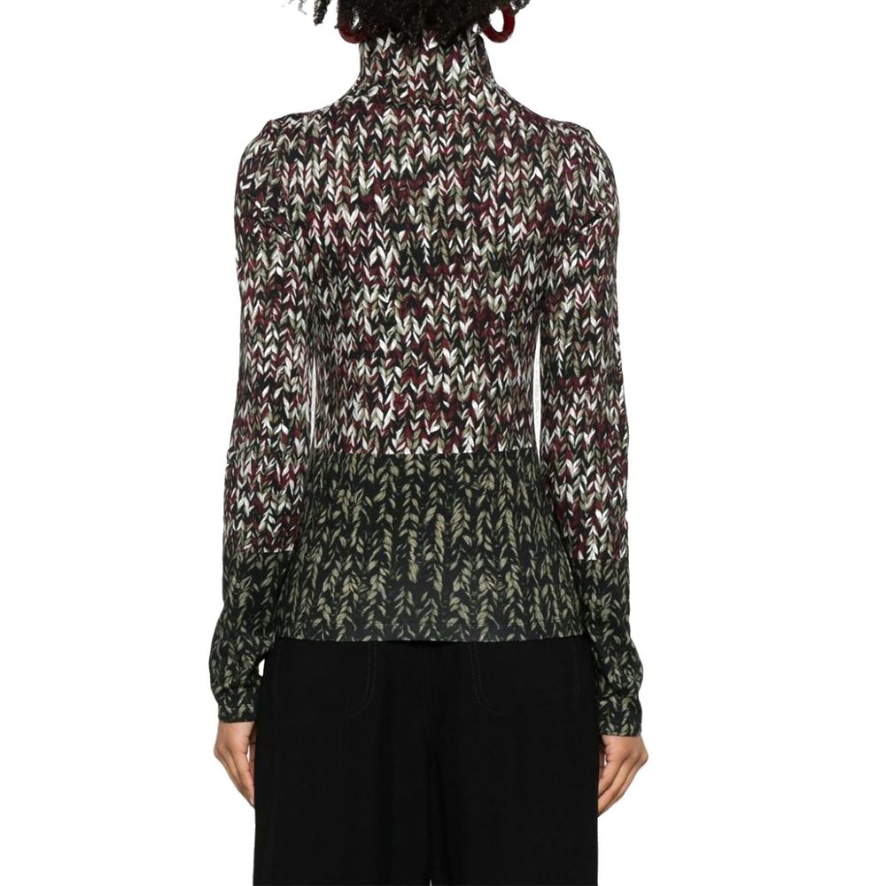 Loewe Bicolor Cotton Long Sleeve T-Shirt Loewe