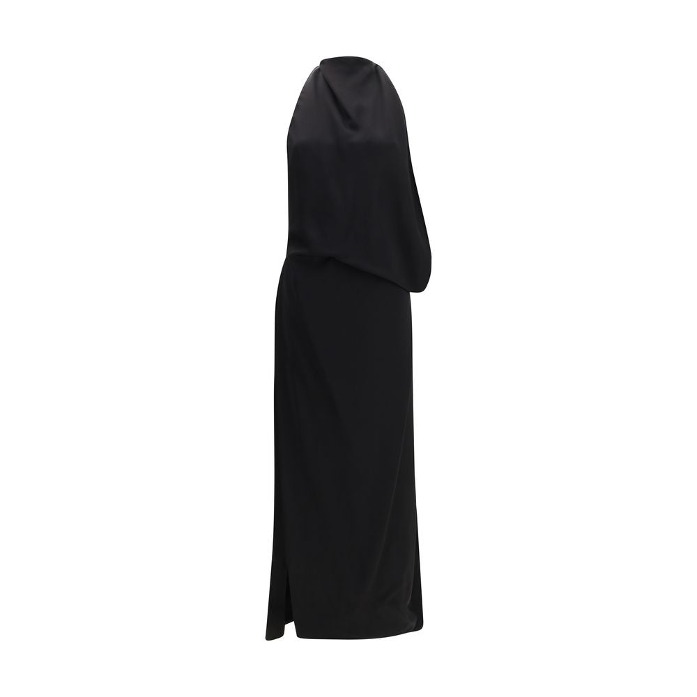 Max Mara Black Viscose Casual Dress Max Mara