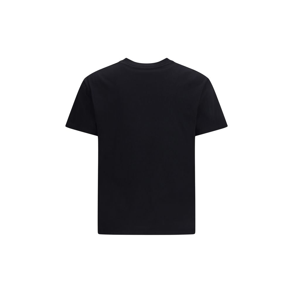 Valentino Black Cotton T-Shirt Valentino