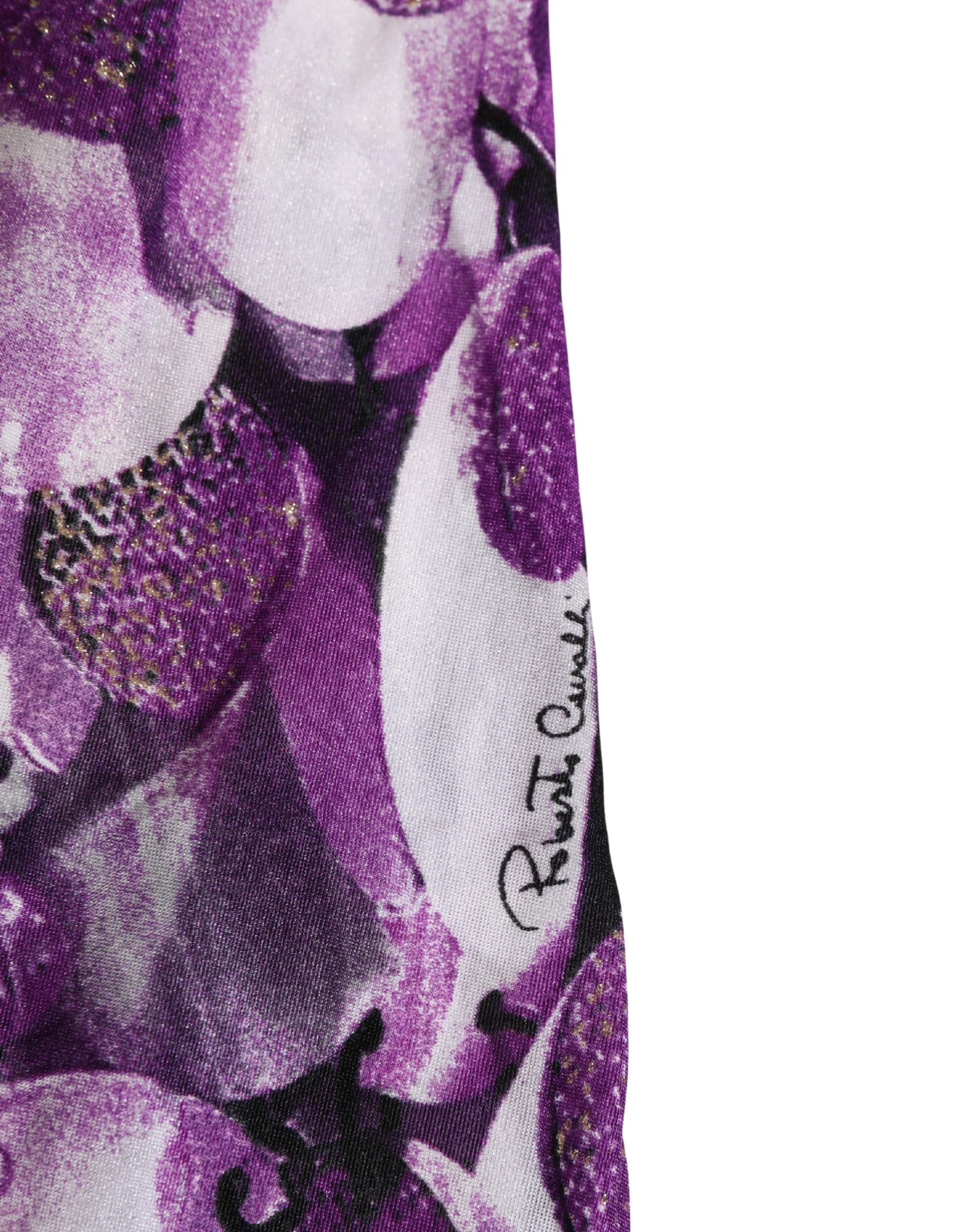 Roberto Cavalli Multicolor Patterned Halter Neck Underwear Roberto Cavalli