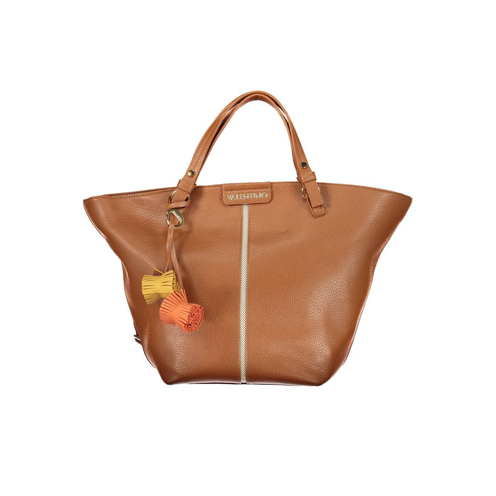 Valentino Brown Polyethylene Handbag Valentino