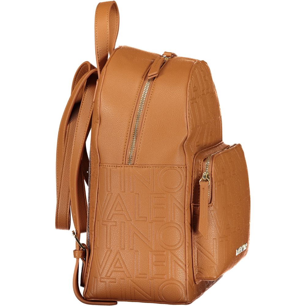Valentino Brown Polyethylene Backpack Valentino