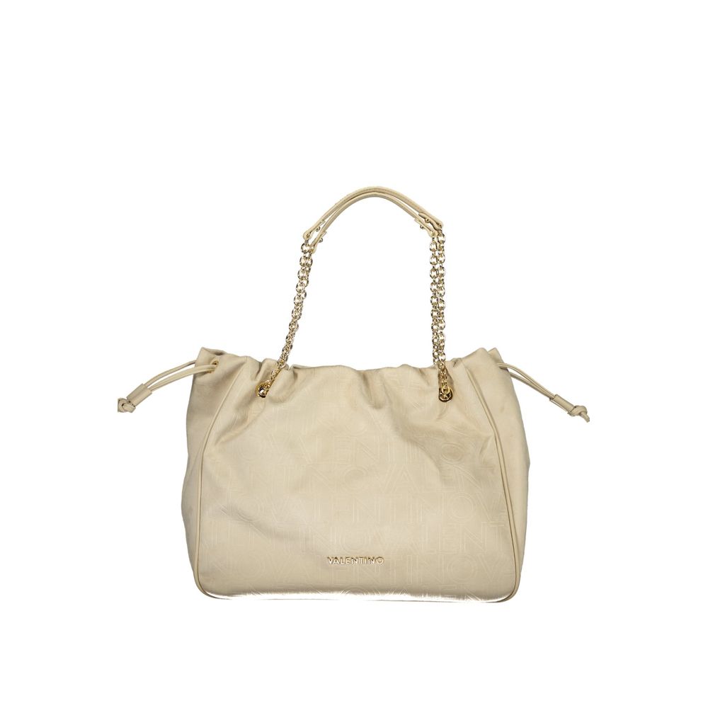Valentino Beige Polyethylene Handbag Valentino