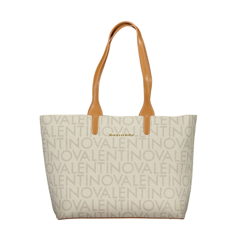 Valentino Beige Polyethylene Handbag Valentino