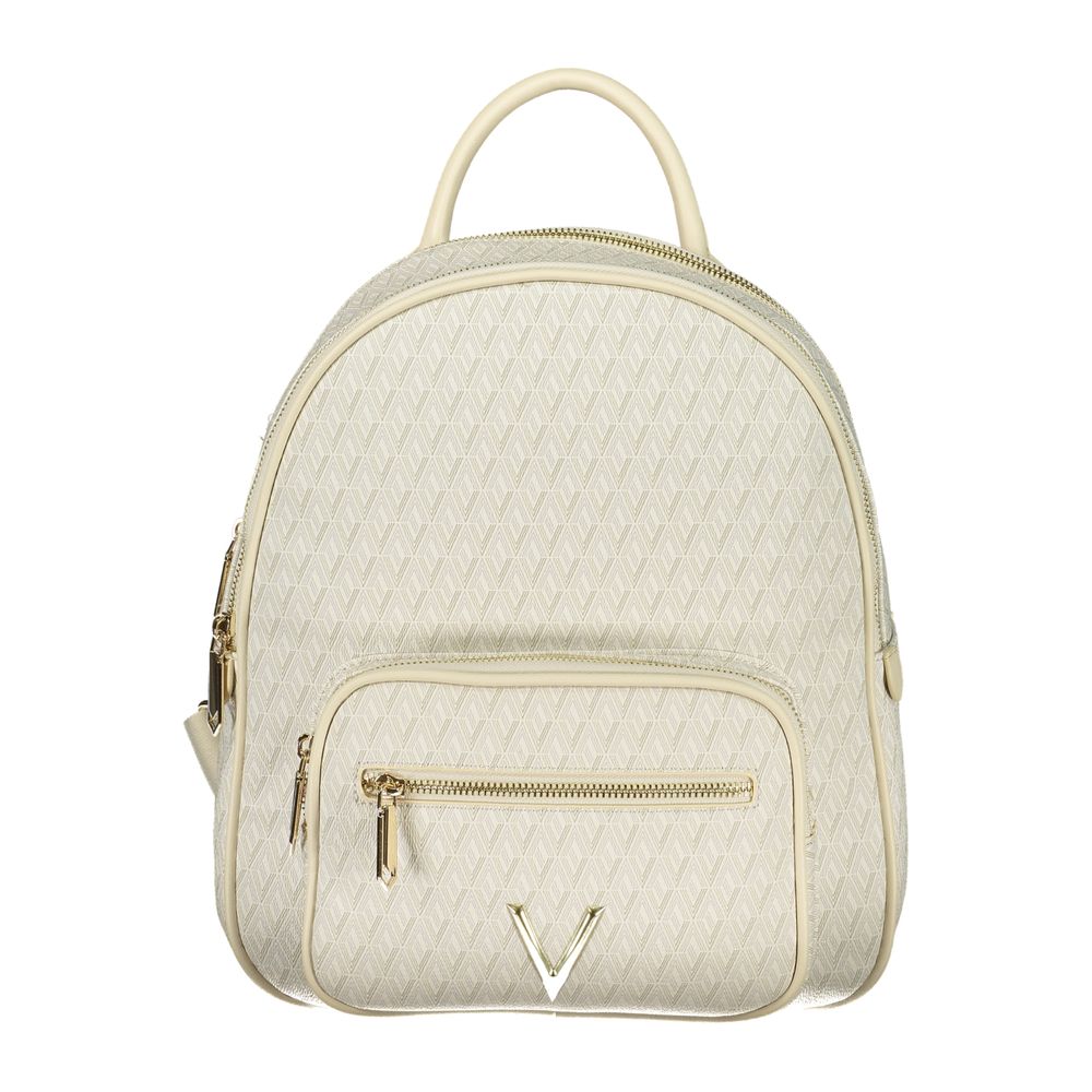Valentino Beige Polyethylene Backpack Valentino