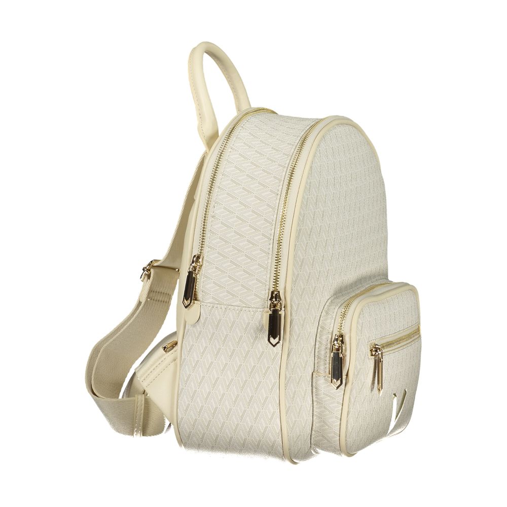 Valentino Beige Polyethylene Backpack Valentino