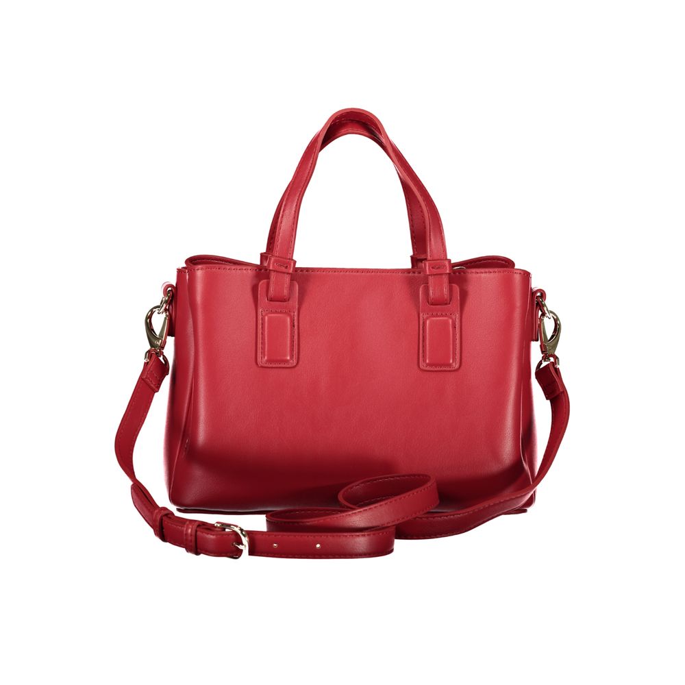 Valentino Red Polyethylene Handbag Valentino
