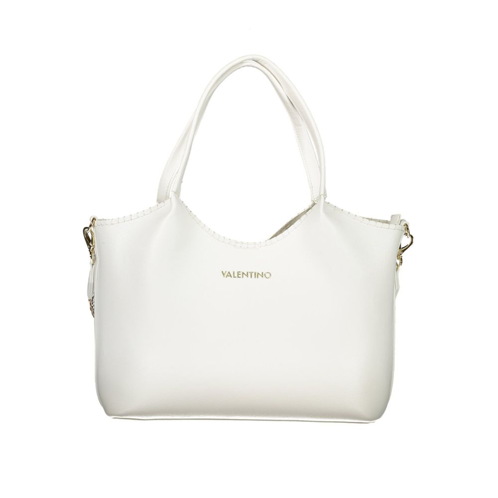 Valentino White Polyethylene Handbag Valentino