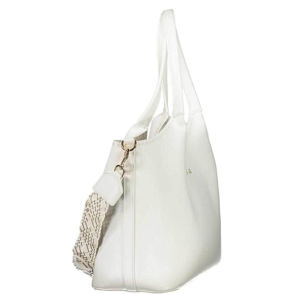 Valentino White Polyethylene Handbag Valentino