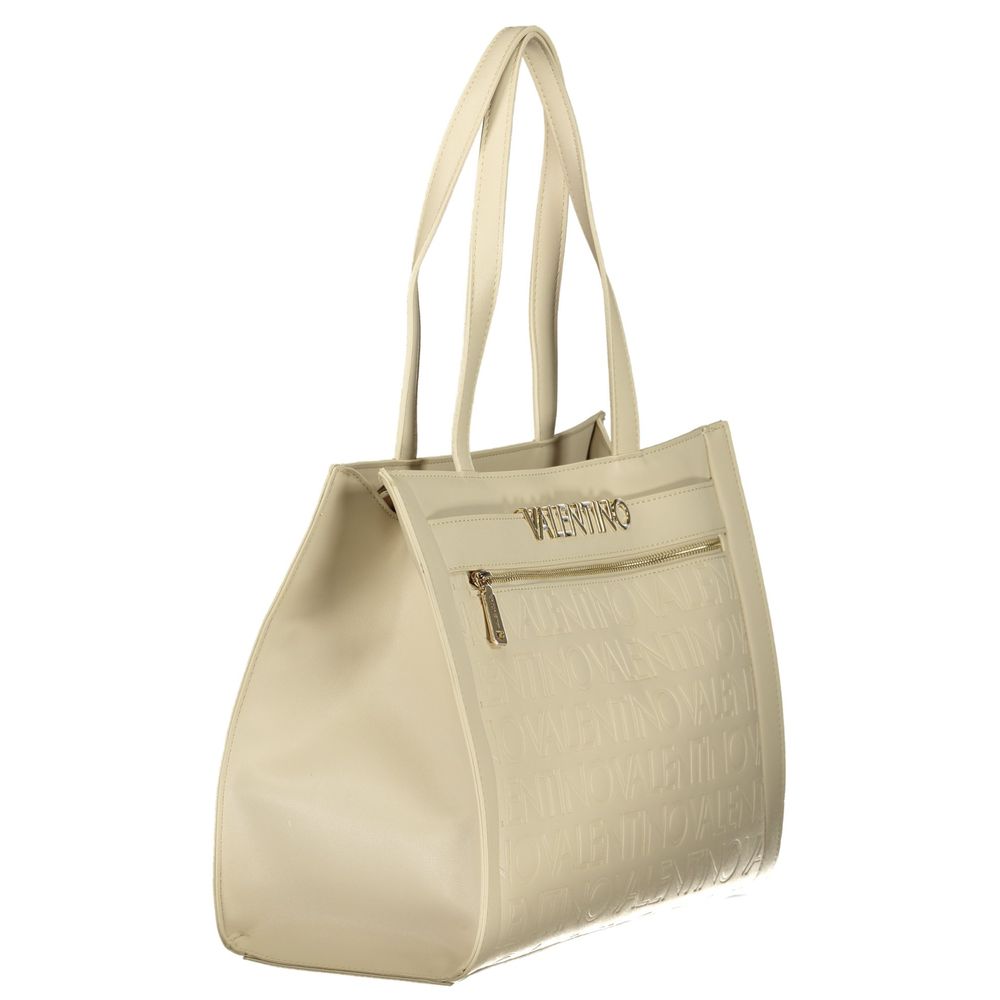 Valentino Beige Polyethylene Handbag Valentino