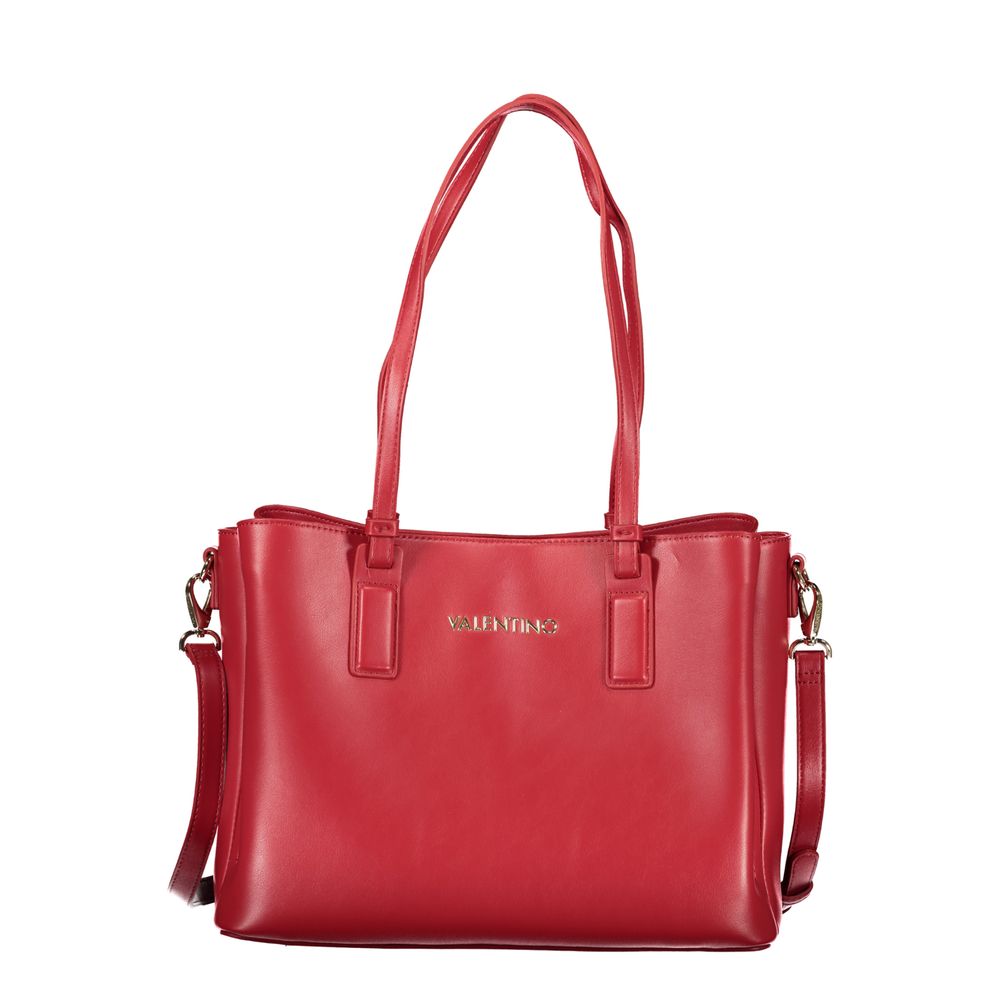 Valentino Red Polyethylene Handbag Valentino