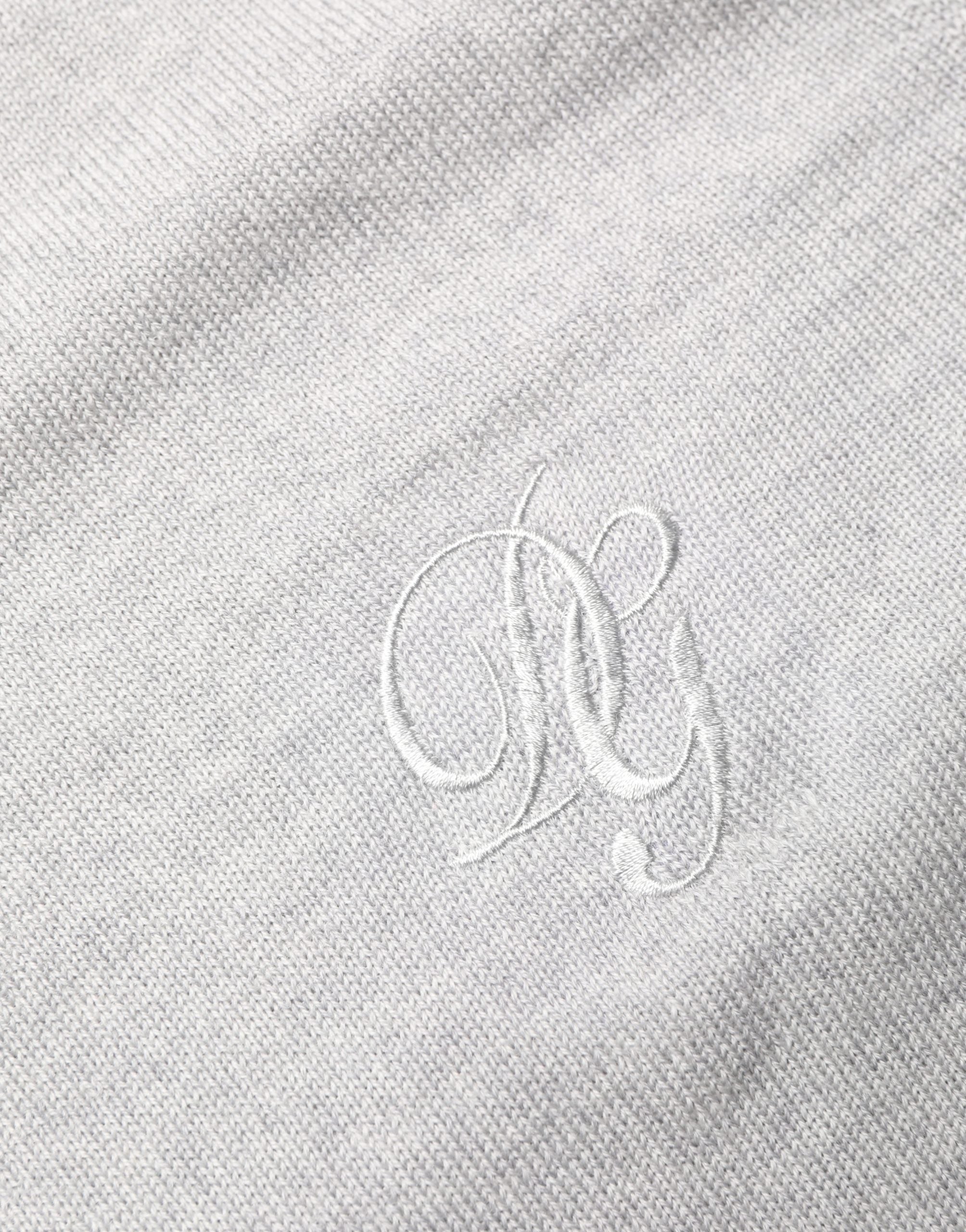 Dolce & Gabbana Gray Long Sleeves Crew Neck Pullover Sweater Dolce & Gabbana