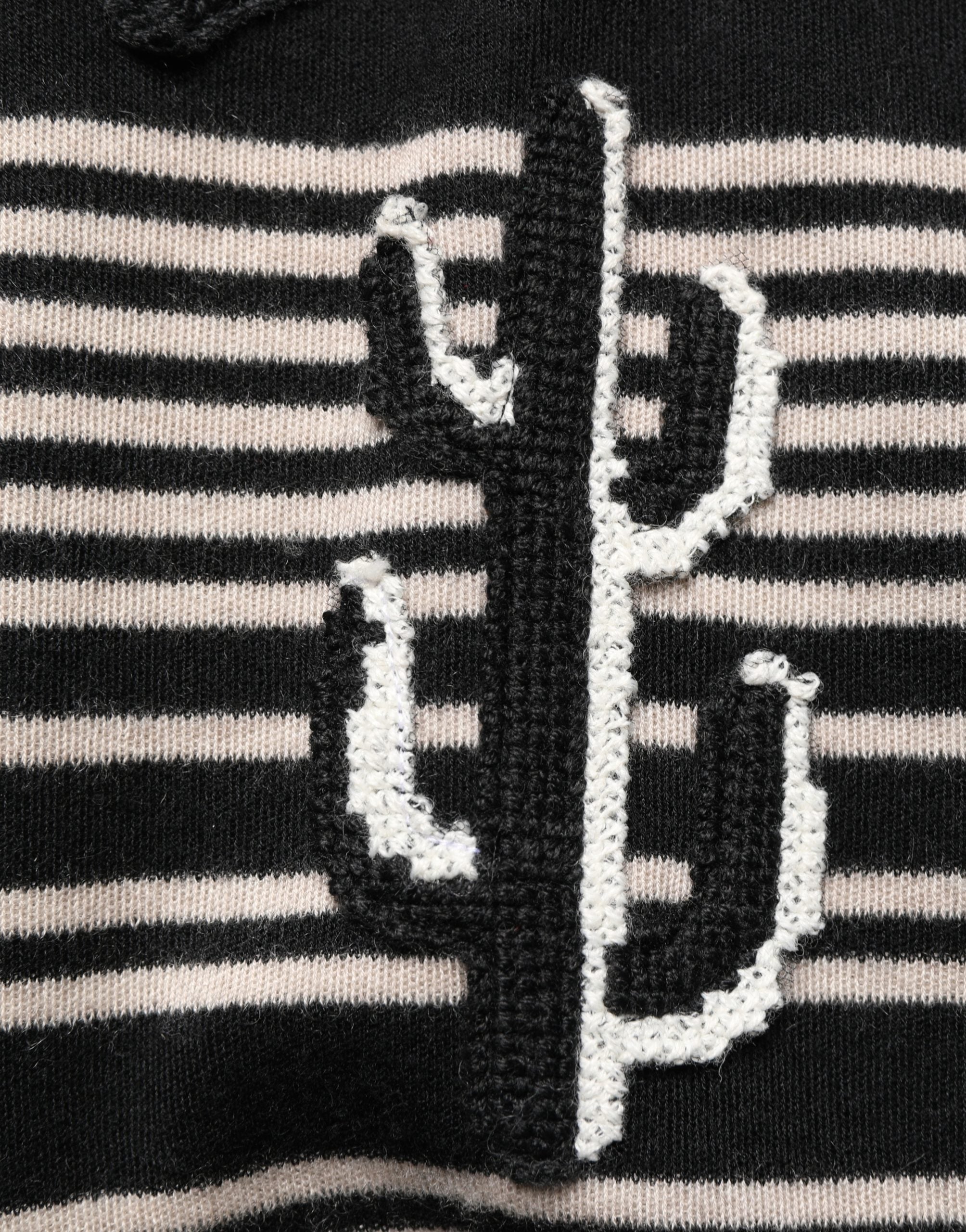 Dolce & Gabbana Multicolor Cashmere Striped CrewNeck Sweater Dolce & Gabbana